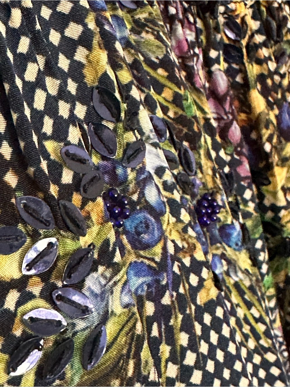 Anthropology Bhanuni Bohemian Floral Stripe Maxi Dress in Multicolor - Picture 5 of 8